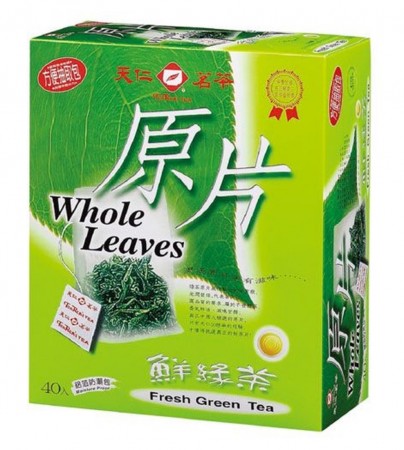 【天仁茗茶】天仁 鮮綠茶原片袋茶3g