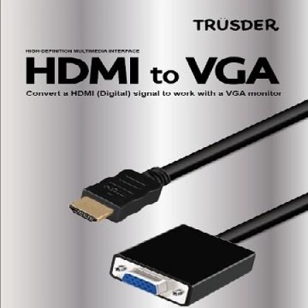 TRUSDER HDMI to VGA轉接頭 TD-HDMI-V