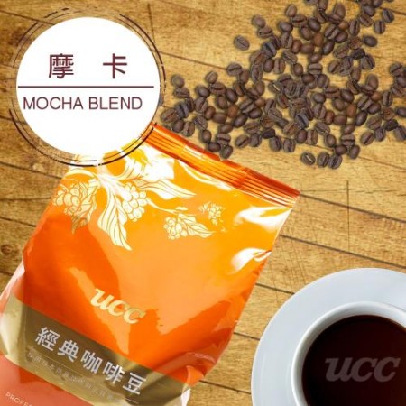 ucc摩卡咖啡豆450g
