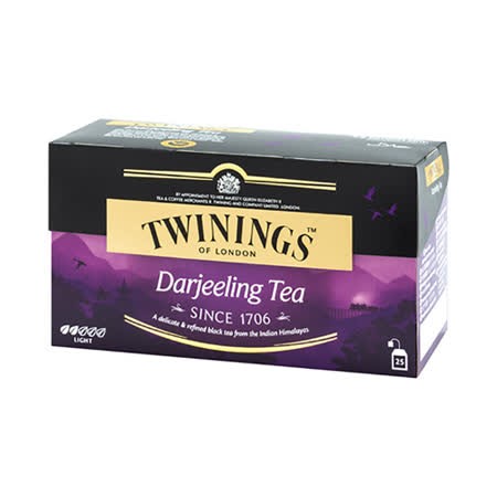 [TWININGS 唐寧茶] 歐式大吉嶺茶 (2gx25包) 快閃價:230元/盒