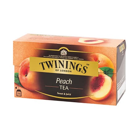 [TWININGS 唐寧茶] 香甜蜜桃茶 (2gx25包) 快閃價:230元/盒