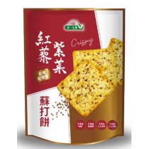 【統一生機】紅藜紫菜蘇打餅(108公克/袋) 養生零食