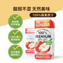 【沃樂氏】100%果園蘋果汁200ml(24 瓶)