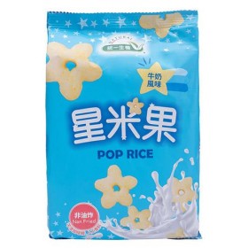 【統一生機】星米果-牛奶風味(50公克/包) 養生零食  寶寶零食